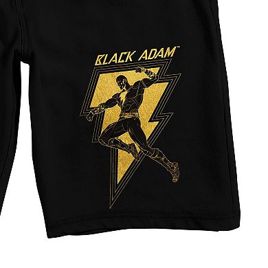 Men's Black Adam Sleep Shorts