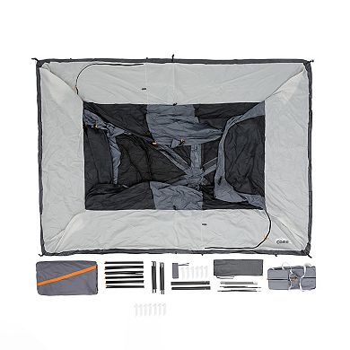 CORE 10-Person Straight Wall Tent with Full Fly
