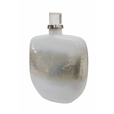 A&B Home Lidded Glass Bottle With Stopper Table Decor