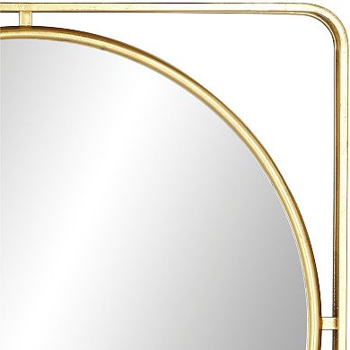 Stella & Eve Gold Iron Wall Mirror