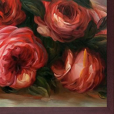 La Pastiche Discarded Roses Framed Wall Art
