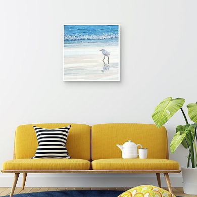 Master Piece Beach walk by Studio Arts Framed Print