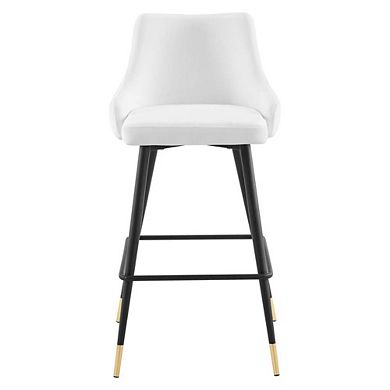 Modway Adorn Performance Velvet Bar Stool