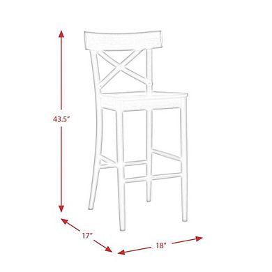 Picket House Furnishings Calhoun 30 Bar Stool