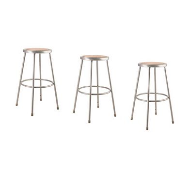 National Public Seating NPS® 30 Heavy Duty Steel Stool