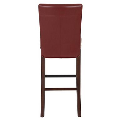 New Pacific Direct Milton Bonded Leather Counter Stool