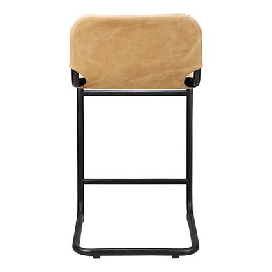 Moe's Home Collection Baker Counter Stool Tan Set Of 2