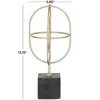 CosmoLiving by Cosmopolitan Loop Sculpture Table Decor