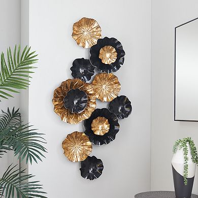 CosmoLiving by Cosmopolitan Textured Bowl Wall Decor