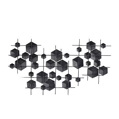 CosmoLiving by Cosmopolitan 3-D Cube Wall Decor