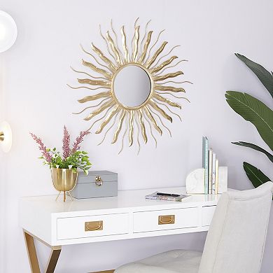 CosmoLiving by Cosmopolitan Sun Wall Mirror