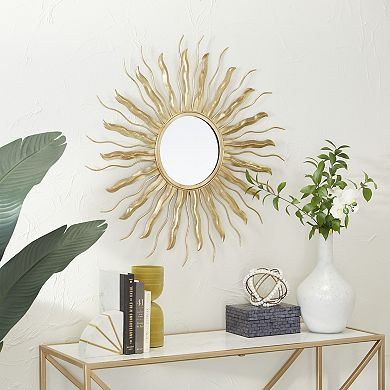 CosmoLiving by Cosmopolitan Sun Wall Mirror