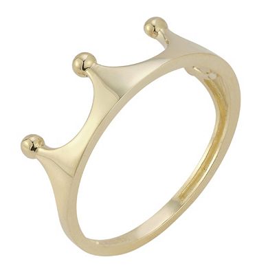 LUMINOR GOLD 14k Gold Crown Ring