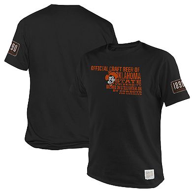 Men's Original Retro Brand Black Oklahoma State Cowboys 1890 Original State T-Shirt