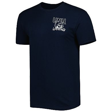 Men's Navy New Hampshire Wildcats Through the Years T-Shirt