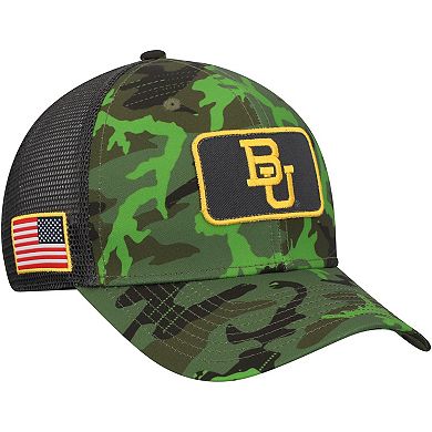 Men's Nike  Camo/Black Baylor Bears Classic99 Veterans Day Trucker Snapback Hat