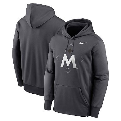 Men's Nike Anthracite Minnesota Twins 2023 Bracket Pullover Hoodie