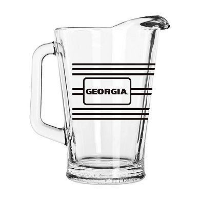 Georgia Bulldogs 60oz. Multi-Stripe Pitcher