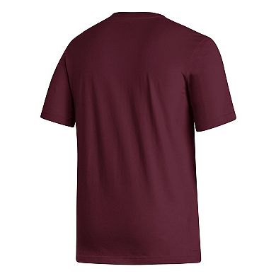 Men's adidas Maroon Texas A&M Aggies Locker Lines Softball Fresh T-Shirt