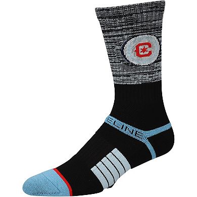 Men's Strideline Chicago Fire Premium 3-Pack Knit Crew Socks Set