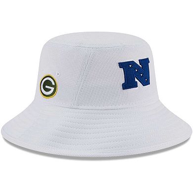 Men's New Era White Green Bay Packers 2023 NFL Pro Bowl Bucket Hat