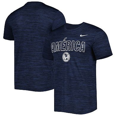Men's Nike Navy Club America Lockup Velocity Legend Performance T-Shirt