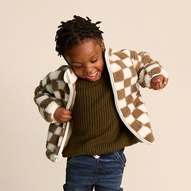 Baby & Toddler Little Co. by Lauren Conrad Reversible High Pile Fleece Jacket