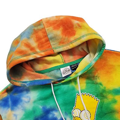 Men's The Simpsons Bart Squishee Drink Facial Expressions Fleece Set