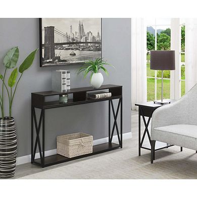 Convenience Concepts Tucson Deluxe 2 Tier Console Table