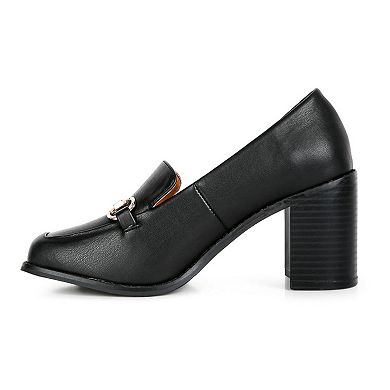 London Rag Boss Fav Women's Heeled Loafers