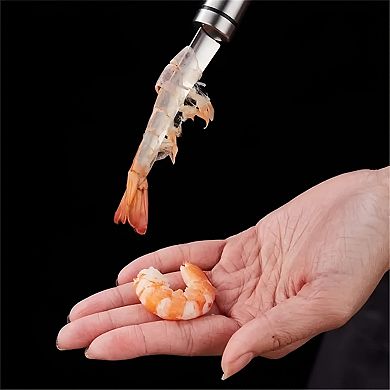 Department Store 2pcs; 5 In 1 Multifunctional Shrimp Line Fish Maw Knife; Stainless Steel Portable Shrimp Cleaner Knife; Household Shrimp Line Knife; Fish Scale Planer Seafood Knives Tool For Kitchen