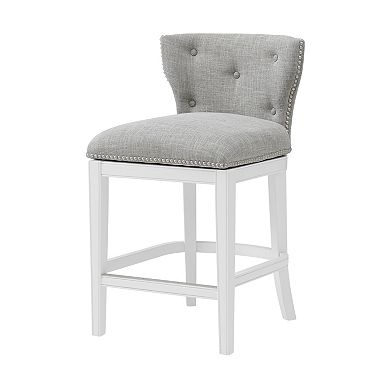 Alaterre Furniture Miranda 2-piece Swivel Counter Stool Set