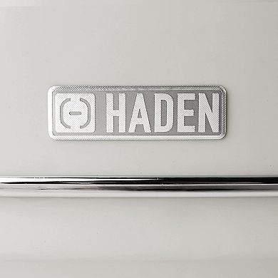 Haden 75018 Heritage 2 Slice Wide Slot Stainless Steel Bread Toaster, White