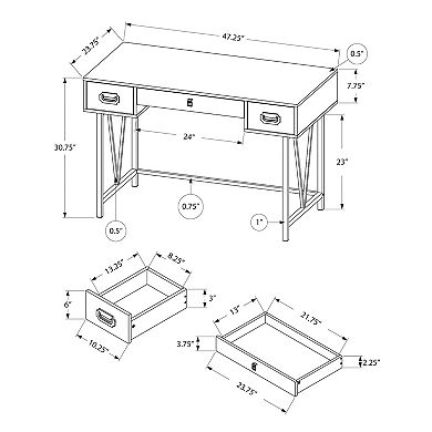 Monarch Industrial Computer Desk