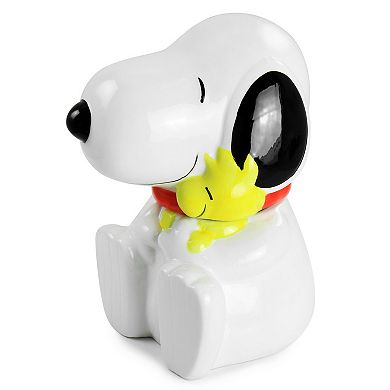 Gibson Peanuts Classic Snoopy Cookie Jar in White