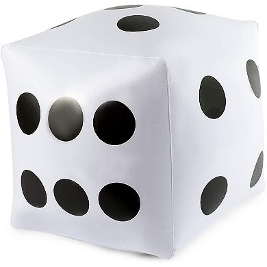 Giant Inflatable Dice With Pump, Jumbo Dice Set In 3 Colors (12 Inches, 9 Pieces)