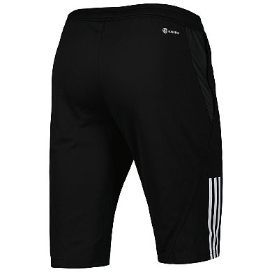 Men's adidas Black Atlanta United FC 2023 On-Field Training AEROREADY Half Pants