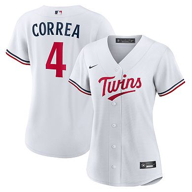 Women's Nike Carlos Correa White Minnesota Twins Home Replica Player Jersey