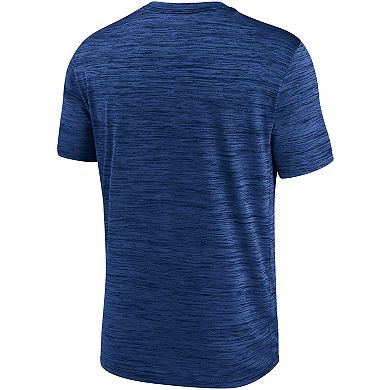 Men's Nike Royal Kansas City Royals Authentic Collection Velocity Practice Performance T-Shirt