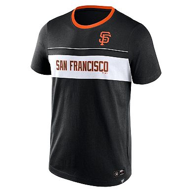 Men's Fanatics Branded Black San Francisco Giants Claim The Win T-Shirt