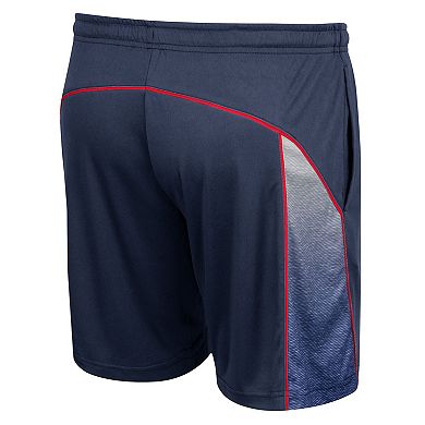 Men's Colosseum Navy Ole Miss Rebels Laws of Physics Shorts
