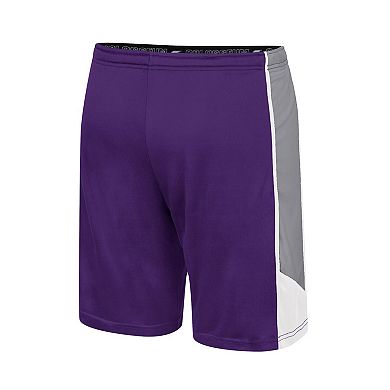 Men's Colosseum Purple Kansas State Wildcats Haller Shorts