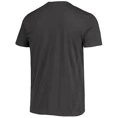 Men's '47 Charcoal Las Vegas Raiders Dark Ops Super Rival T-Shirt