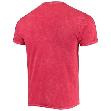 Men's '47 Red Chicago Bulls 75th Anniversary City Edition Mineral Wash Vintage Tubular T-Shirt