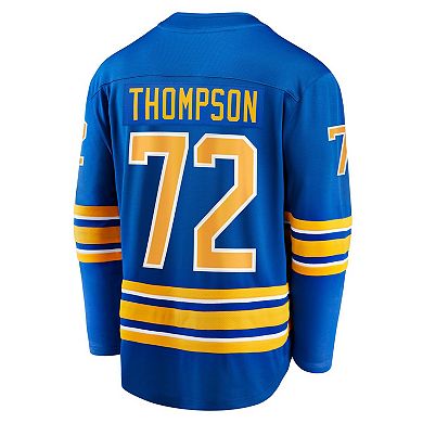 Men's Fanatics Branded Tage Thompson Royal Buffalo Sabres Home Breakaway Player Jersey