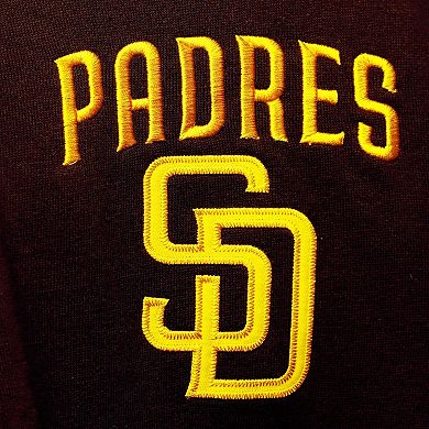 Men's '47 Brown/Gold San Diego Padres Shortstop Pullover Hoodie