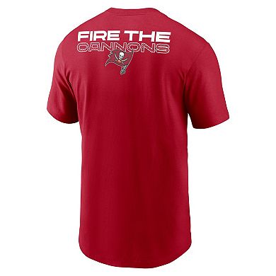 Men's Nike Red Tampa Bay Buccaneers Local Phrase T-Shirt