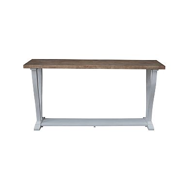 International Concepts LaCasa Solid Wood Sofa Table - Unfinished