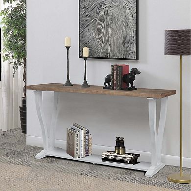 International Concepts LaCasa Solid Wood Sofa Table - Unfinished