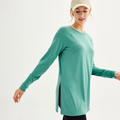 Petite Tek Gear® Long Sleeve Tunic Tee